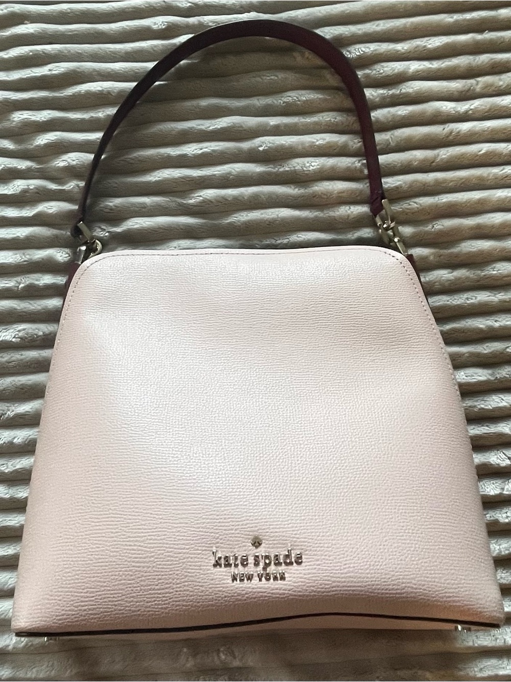 Kate Spade light pink mini top-handle handbag ♡